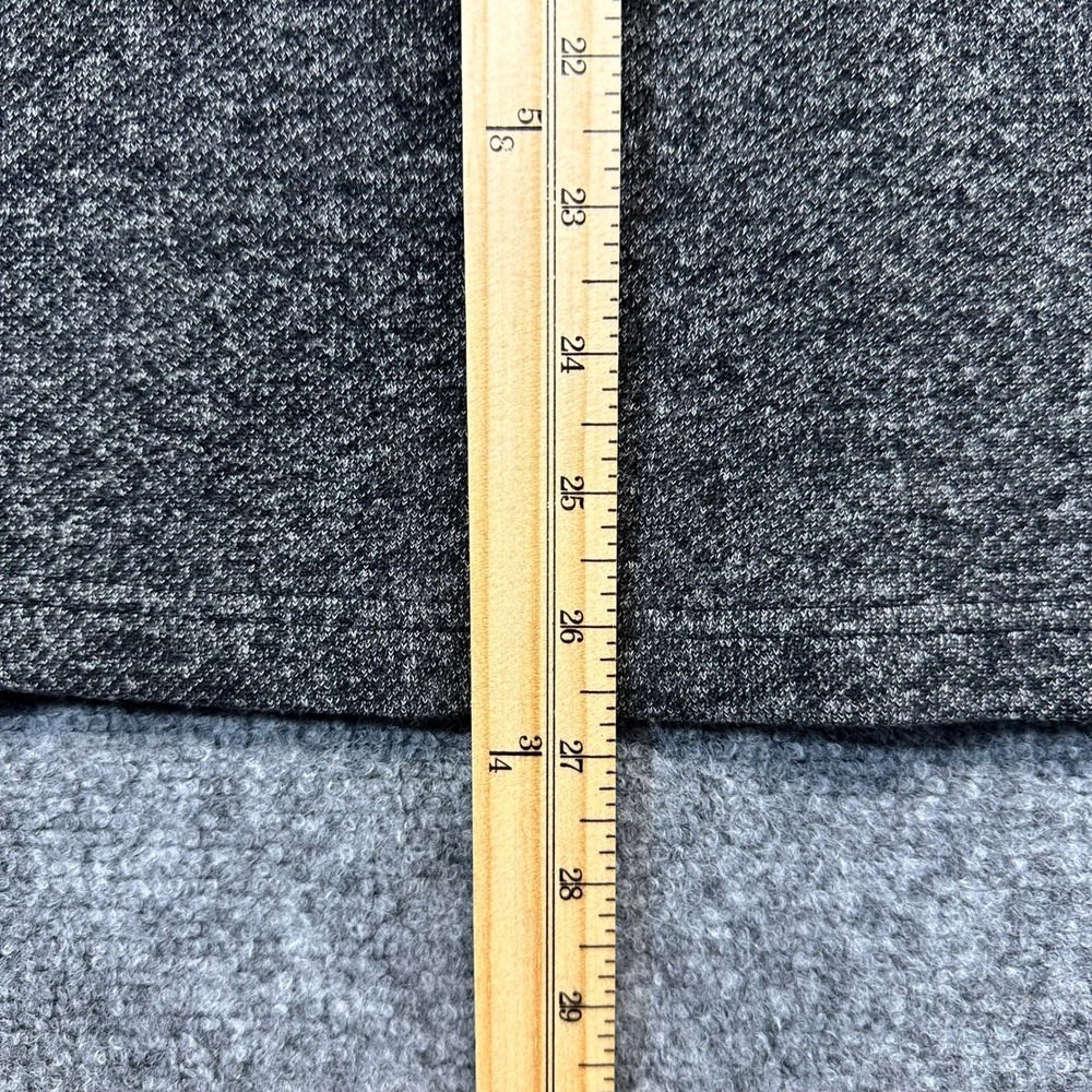 Tommy Bahama Long Sleeve Shirt Mens Medium Grey Heathered Contrast Shoulder Logo - Picture 5 of 9